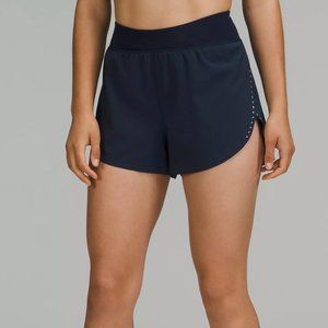 lululemon Find Your Pace 3" Shorts - 2 - Navy